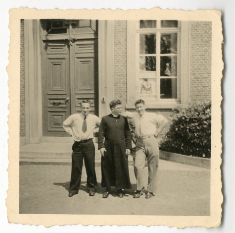 Chiro Melle, Gaston Eyskens, pater Bavo, Antoine Mortier, 1943- 1947