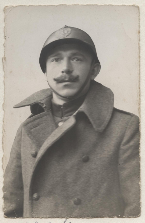 Portret van Achiel Haegeman, 1914-1918