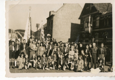 Chiro Melle, Christus Koning viering, Melle, 1943- 1947