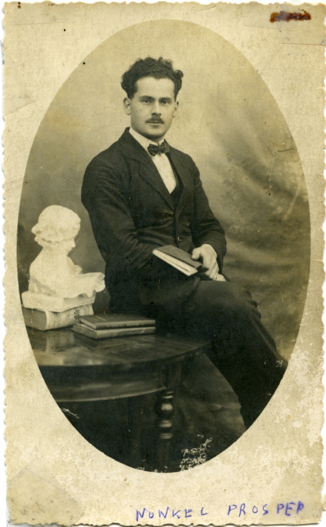 Portret Prosper De Moor, Sint-Lievens-Houtem, 1920-1930