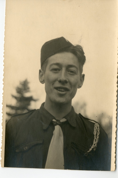 Chiro Melle, Antoine Mortier, tweede groepsleider, 1947