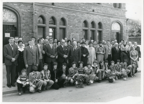 Kadettenploeg voetbal, Oosterzele, 1976