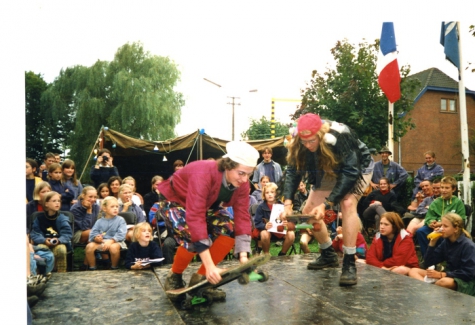 Startdag chiro Geertrui, Melle, 2000