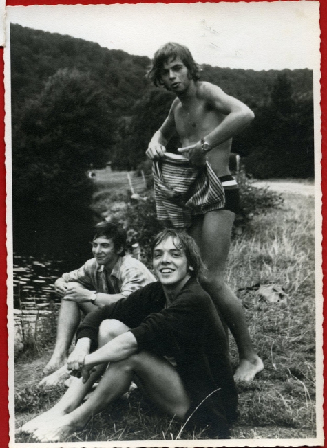 Een frisse duik op kamp, Marcourt, 1971