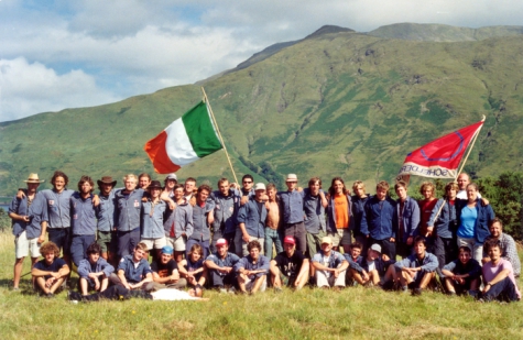 Groepsfoto, Ierland, 2006.
