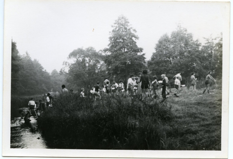 Ochtendtoilet, Tenneville, 1979.