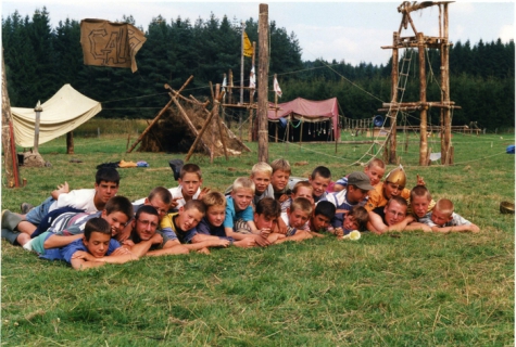 Rakkers op kamp, Opont, 1999.