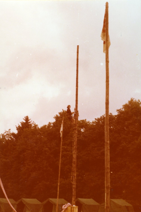 Bert Bombeke , circuslinten, Forge- Philippe, 1978.