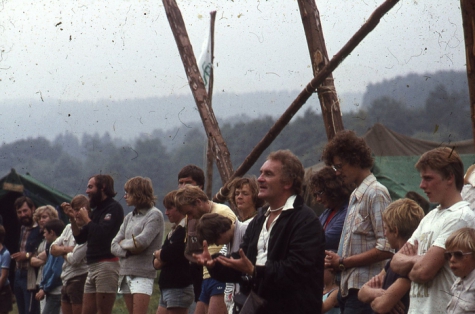Bezinning op chirokamp, 1978