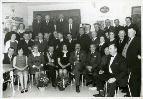 Kaartmaatschappij 'De Aelmoesenijevrienden', Landskouter, 1969