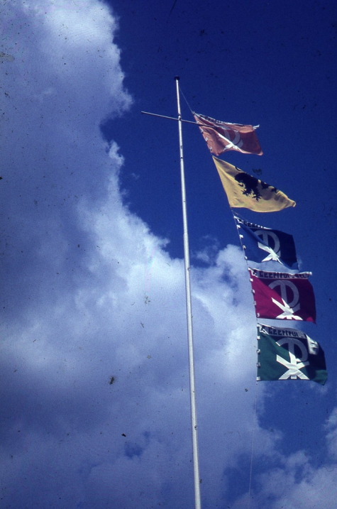 Chiro Melle Geertrui. Kamp in Genk, 1966.