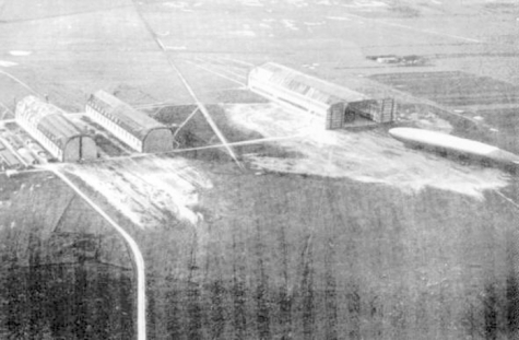 luchtfoto van een vlieghaven