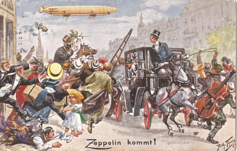 De zeppelin komt!, 1910