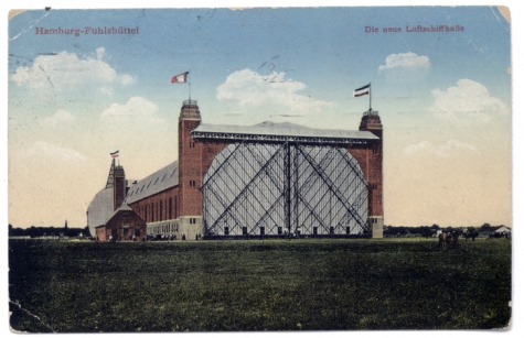 Zeppelin loods Hamburg, 1914