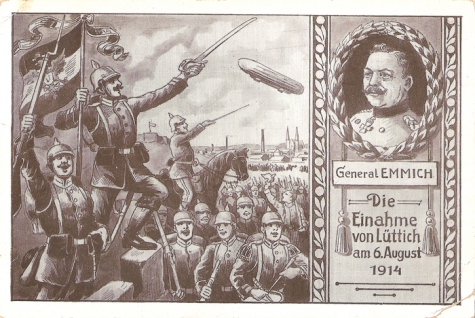 Inname van Luik, 1914