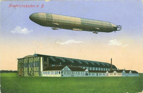 Zeppelinloods Friedrichshafen
