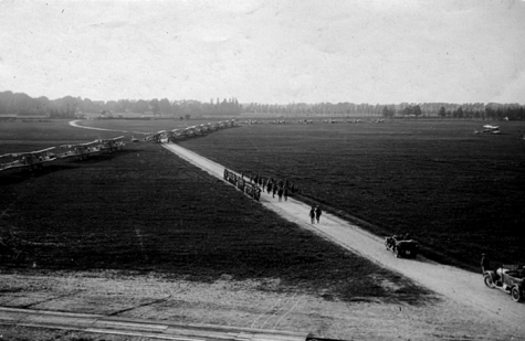 Bezoek Lüdendorff aan Gontrode, 1917
