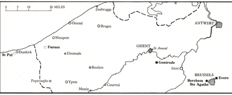 Zeppelinbasissen in België, 1915