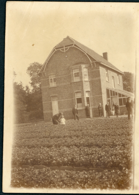 Bloemistenwoning Maxim Debersaques, Destelbergen, jaren 1930