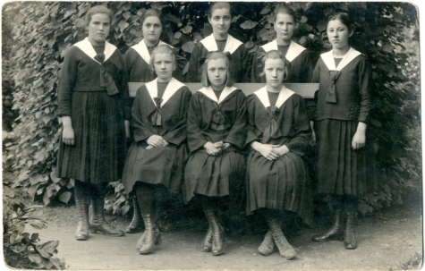 Pensionaat, Oosterzele, ca. 1920