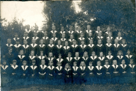 Pensionaat, Oosterzele, ca. 1920