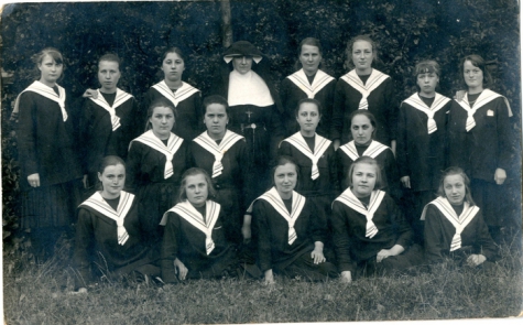 Pensionaat, Oosterzele, ca.1920