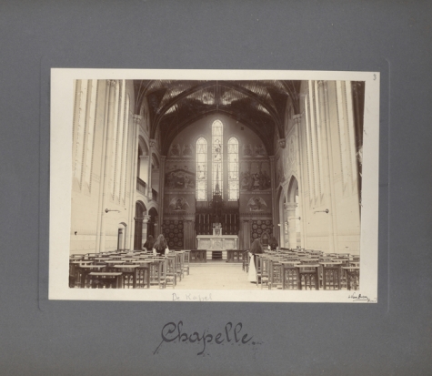 Interieur Kapel, Caritasinstituut, Melle, 1910-1915 