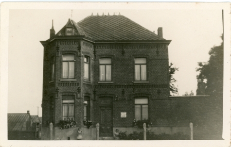 Woning bloemisterij Van Hecke-Wulteputte, Lochristi, 1940-1950 