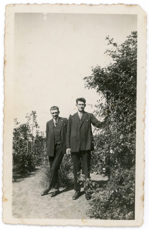 Edmond en Richard De Moor, boomkwekers, Oosterzele, jaren 1930-1950
