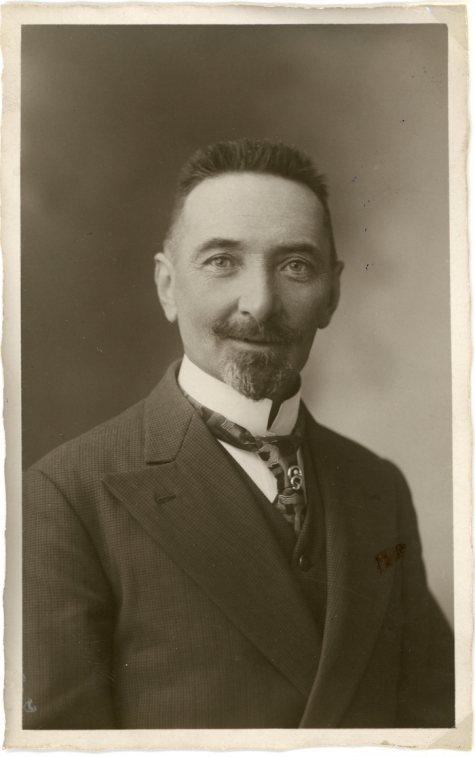 Portret Adolf Van Hecke, Zaffelare, jaren 1930
