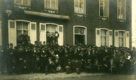 Harmonie Heusden tijdens Sint-Ceciliafeest
