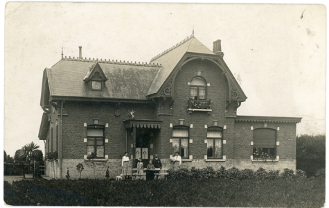 Bloemisterij St.-Fiacre, Destelbergen, begin 1900
