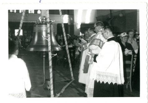Inwijding van de klok, Letterhoutem, 1960