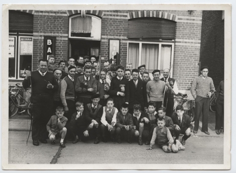 Koningschieting, Café 't Paviljoen, Moortsele, 1956
