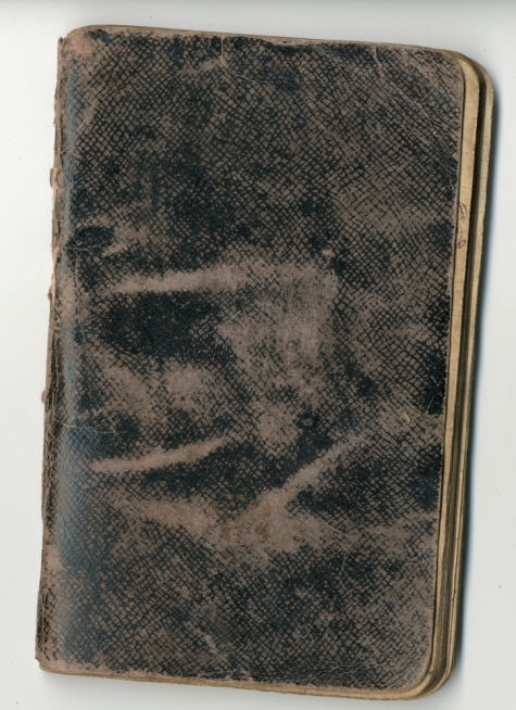 Notititeboekje Gustave Steurbaut, uit WO I, 1914-1916