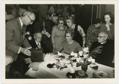 100ste verjaardag Petrus Rottiers, Lochristi, maart 1974