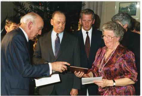 Gouden jubileum Maurice en Esther Blanquaert, Lochristi, 12 december 1990