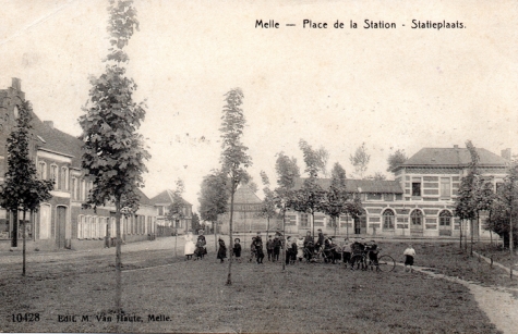 Melle - Place de la station - Statieplaats
