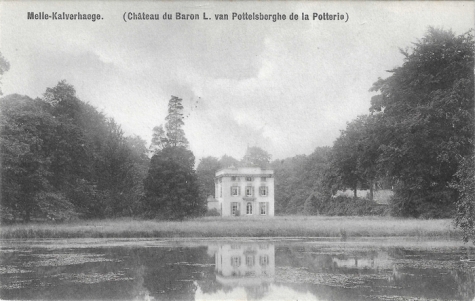 Melle-Kalverhaege. (Château du Baron L. van Pottelsberghe de la Potterie)