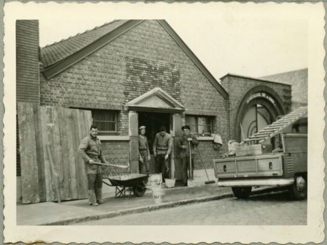 Bouw van de Sint-Jozefskapel, Merelbeke