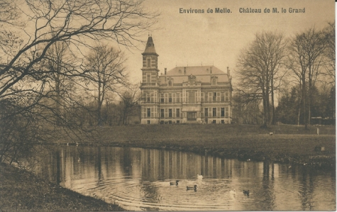 Environs de Melle. Château de M. le Grand.