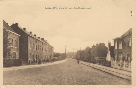 Melle (Vogelhoek). - Merelbekestraat