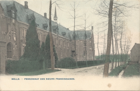 MELLE. - PENSIONNAT DE SOEURS FRANCISCAINES