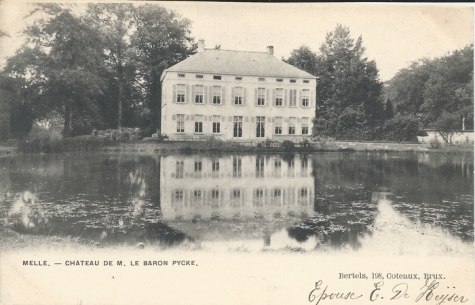 MELLE. - CHATEAU DE M. LE BARON PYCKE.