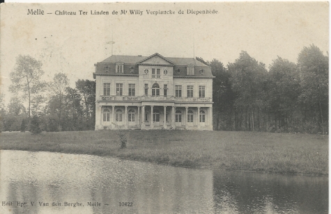 Melle - Château Ter Linden de Mr. Willy Verplancke de Diepenhède