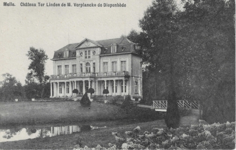 Melle. Château Ter Linden de M. Verplancke de Diepenhède
