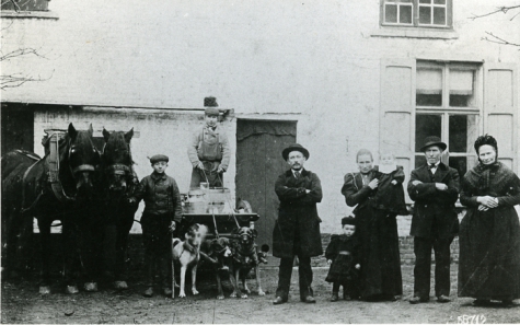 De familie Sedeyn, melkerij, Merelbeke