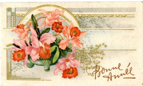 Bonne Année, Nieuwjaarskaart, jaren '60