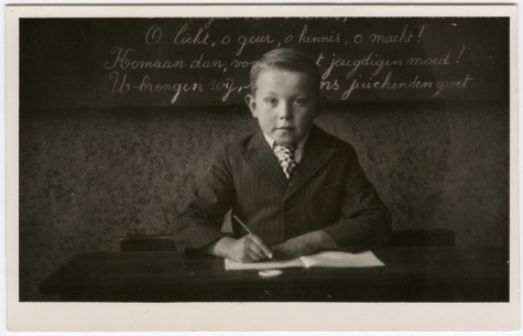 Foto van Joseph Van de Sijpe, Sint-Lievens-Houtem, jaren '40