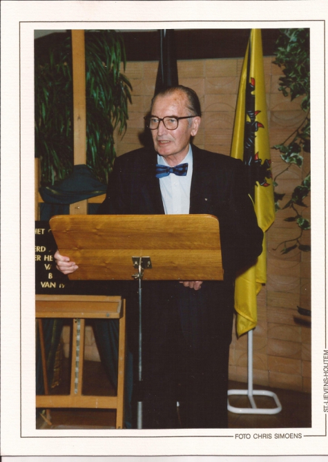 Toespraak burgemeester Otte bij zijn afscheid, Sint-Lievens-Houtem, 1994